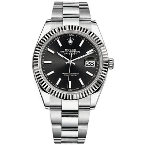 rolex datejust 41 black oyster|rolex datejust 41 price.